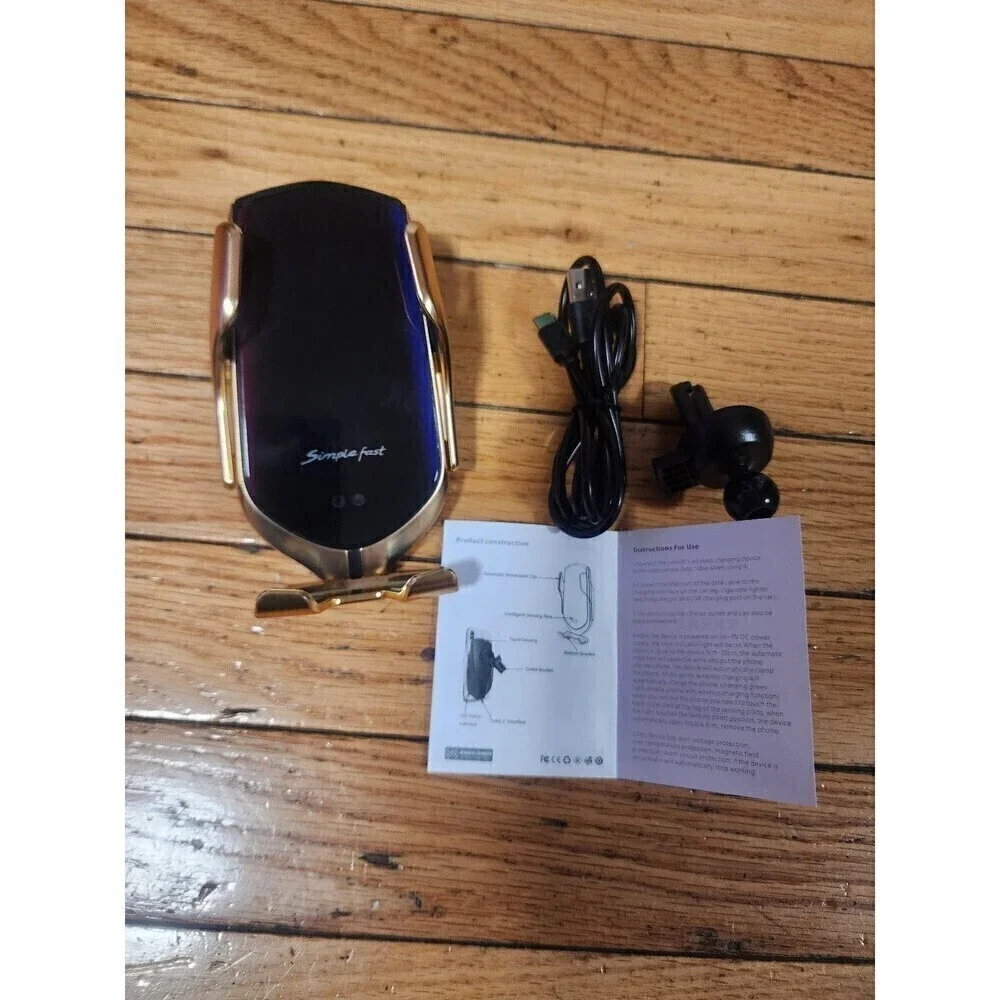 R2 Smart Sensor Wireless Car Charger/Phone Holder